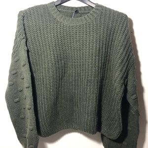Moon&Madison green sweater